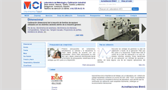 Desktop Screenshot of laboratoriomci.com