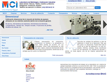 Tablet Screenshot of laboratoriomci.com